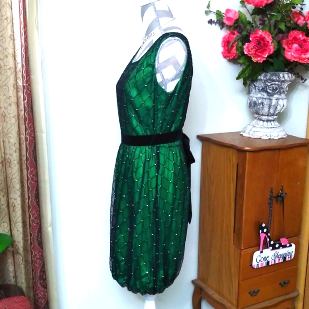Coldwater Creek Green Fancy Dress - Picture 3 of 11